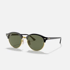 Ray-Ban Clubround Classic Black Polarized Lens RB 4246 901/58 51/19 145 3P